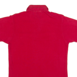 LACOSTE Mens Polo Shirt Red S
