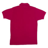 LACOSTE Mens Polo Shirt Red S