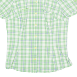 MAMMUT Womens Shirt Green Check S