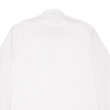 POSEIDON Mens Shirt Pink Striped Long Sleeve L
