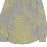 MARC O'POLO Mens Shirt Green Check Long Sleeve XS