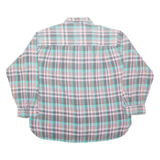 GARRY Mens Shirt Grey Check Long Sleeve XL