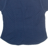 LEE Womens Plain Shirt Blue L