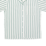 SCAPA Mens Shirt White Striped S