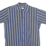 HAROLD'S Mens Shirt Grey Striped M