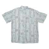 KINGFIELD Mens Shirt Grey Geometric XL