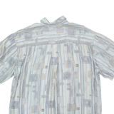 KINGFIELD Mens Shirt Grey Geometric XL