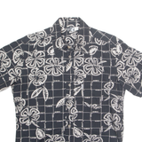 CHIEMSEE Mens Shirt Black Crazy Pattern M