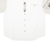 HAMMERSCHMID Mens Plain Shirt White 2XL