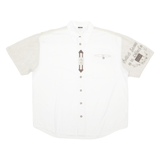 HAMMERSCHMID Mens Plain Shirt White 2XL