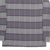 ALDO LALNI Mens Shirt Grey Check Long Sleeve M