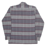 ALDO LALNI Mens Shirt Grey Check Long Sleeve M