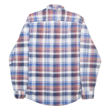 TOMMY HILFIGER Mens Shirt Blue Check Long Sleeve M