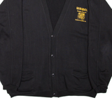 SWITCHER Mens Overcoat Coat Black XL