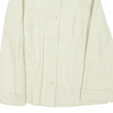 Womens Blazer Coat Green Wool M