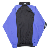 ADIDAS Mens Track Jacket Blue Colourblock M