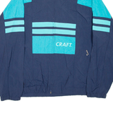 CRAFT Mens Shell Jacket Blue Colourblock XL