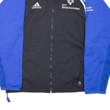 ADIDAS Mens Track Jacket Black Colourblock L