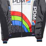 ULTIMA Mens Track Jacket Black Colourblock L