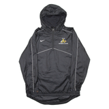 NIKE AVON Swimming And Diving PULLOVER Mens Windbreaker Jacket Black Hooded L