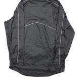NIKE AVON Swimming And Diving PULLOVER Mens Windbreaker Jacket Black Hooded L