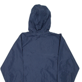 CHAMPION Mens Pullover Jacket Blue Hooded S
