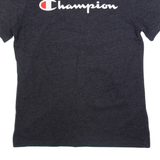 CHAMPION Mens T-Shirt Grey S
