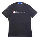 CHAMPION Mens T-Shirt Grey S
