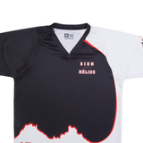 Sion Helios Basketball Mens Jersey Black V-Neck M