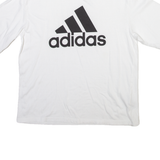 ADIDAS Womens T-Shirt White S
