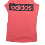 ADIDAS Womens Vest Pink Sleeveless S