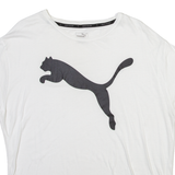 PUMA Womens T-Shirt White UK 16