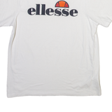 ELLESSE Womens T-Shirt White UK 14