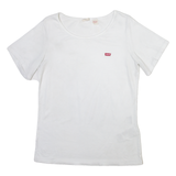 LEVI'S Womens T-Shirt White L