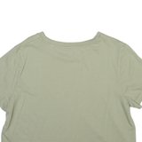 LEVI'S Cropped Womens T-Shirt Green M