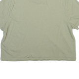 LEVI'S Cropped Womens T-Shirt Green M