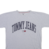 TOMMY JEANS Mens T-Shirt Grey S