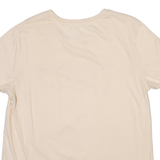 LEVI'S Womens T-Shirt Cream L