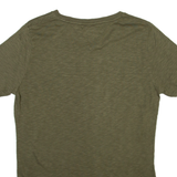 TOMMY JEANS Womens T-Shirt Green M