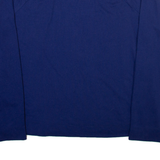 TOMMY HILFIGER Womens T-Shirt Blue Long Sleeve XL