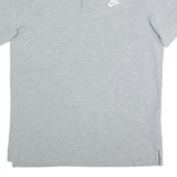 NIKE Mens Polo Shirt Grey L