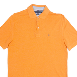 TOMMY HILFIGER Mens Polo Shirt Orange M