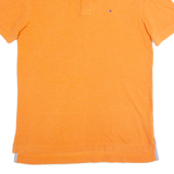 TOMMY HILFIGER Mens Polo Shirt Orange M