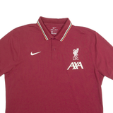 NIKE DRI-FIT Mens Polo Shirt Maroon XL