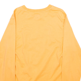 SUPREME Womens T-Shirt Orange Long Sleeve M