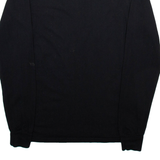 ELLESSE Womens T-Shirt Black Long Sleeve UK 8