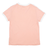 ADIDAS Womens T-Shirt Pink UK 6