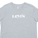 LEVI'S Womens T-Shirt Grey L