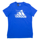 ADIDAS Mens T-Shirt Blue M