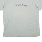 CALVIN KLEIN Mens T-Shirt Grey L